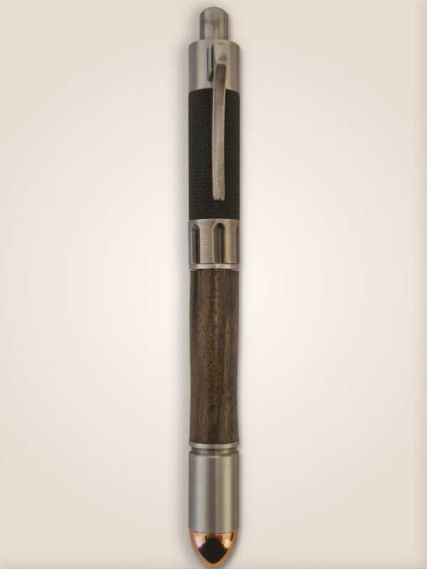 Wooden pen, bullet style